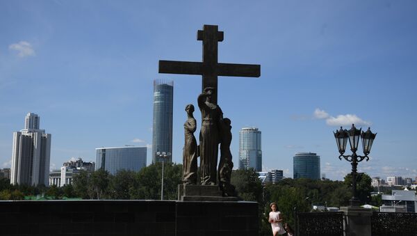 La Iglesia sobre la sangre de Ekaterimburgo - Sputnik Mundo