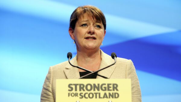 Leanne Wood, líder de Plaid Cymru (El Partido de Gales) - Sputnik Mundo