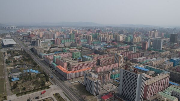 View of Pyongyang from the Juche Tower - Sputnik Mundo