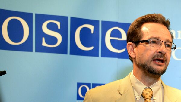 El secretario general de la OSCE, Thomas Greminger - Sputnik Mundo