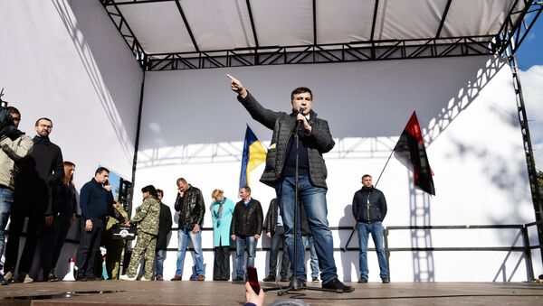 Mijaíl Saakashvili, expresidente de Georgia y exgobernador de la región ucraniana de Odesa en Kiev - Sputnik Mundo