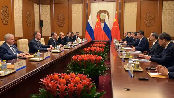 La visita oficial del primer ministro ruso Dmitri Medvédev a China - Sputnik Mundo