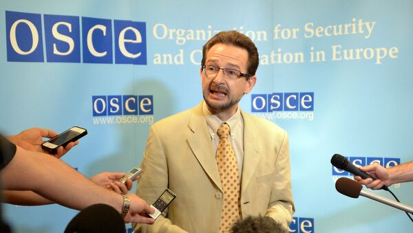 El secretario general de la OSCE, Thomas Greminger - Sputnik Mundo