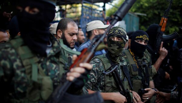 Milicianos del movimiento Yihad Islámica - Sputnik Mundo