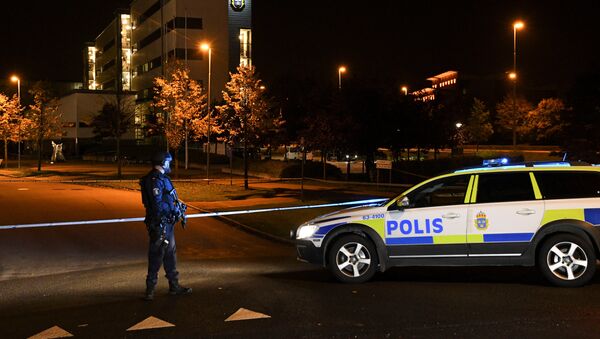 La Policía sueca (imagen referencial) - Sputnik Mundo