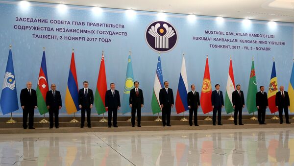 Los participantes del encuentro de los países de la Comunidad de Estados Independientes en Taskent - Sputnik Mundo
