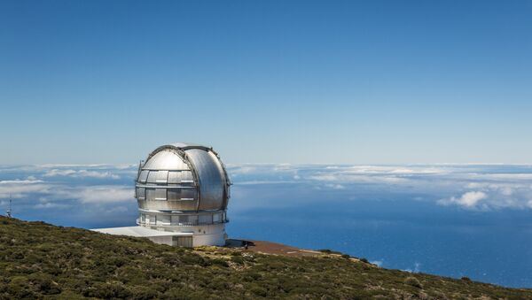 Telescopio de de observación astronómica (imagen referencial) - Sputnik Mundo