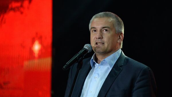 Serguéi Axiónov, presidente de la república de Crimea - Sputnik Mundo