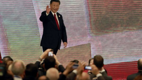 El presidente de China, Xi Jinping, durante la cumbre de la APEC - Sputnik Mundo