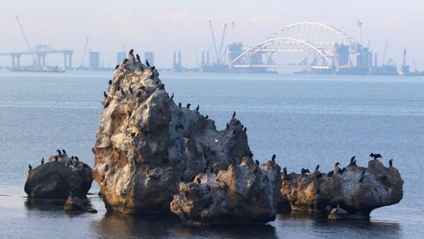 La puente de Crimea - Sputnik Mundo