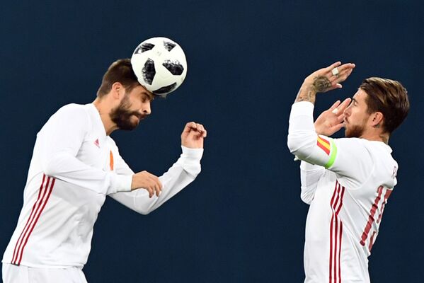 Los momentos más intensos del partido amistoso entre Rusia y España - Sputnik Mundo