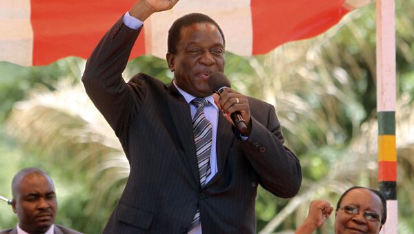 Emmerson Mnangagwa, vicepresidente de Zimbabue - Sputnik Mundo