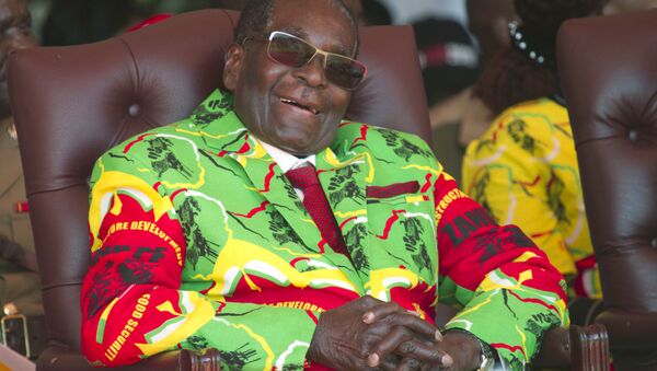 Robert Mugabe, presidente de Zimbabue - Sputnik Mundo