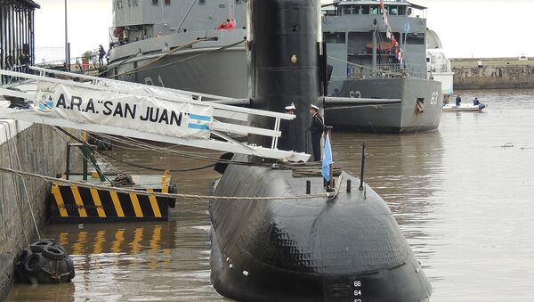 Submarino ARA San Juan - Sputnik Mundo