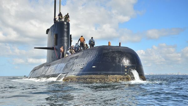 Submarino San Juan - Sputnik Mundo
