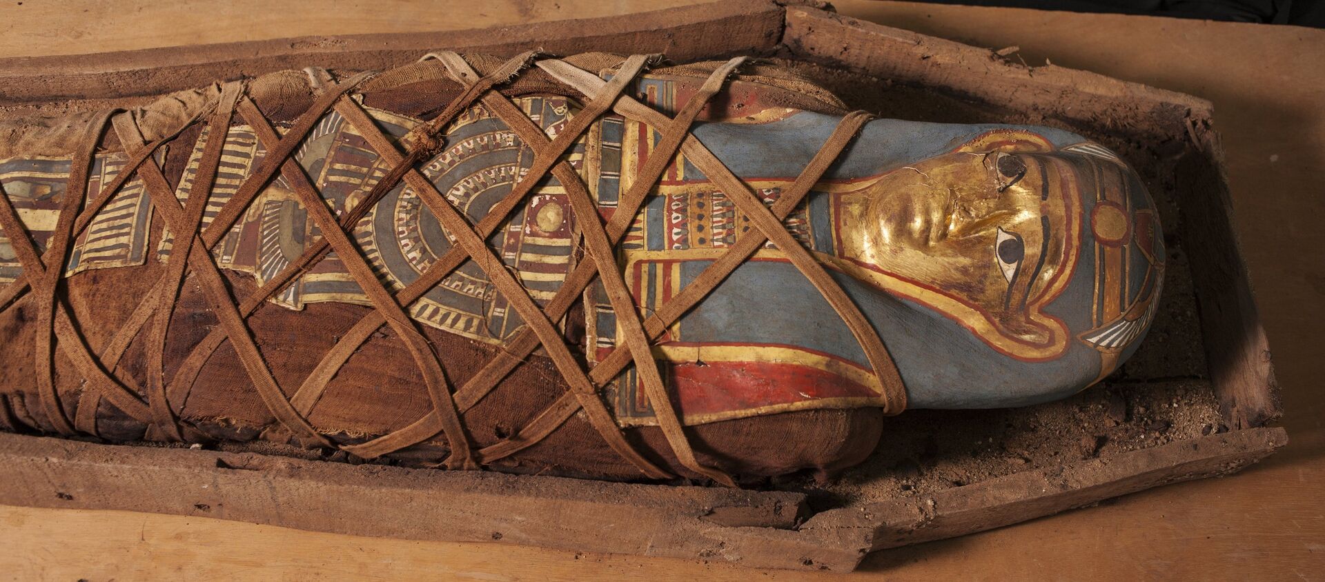 La momia descubierta en el oasis de El Fayum, Egipto - Sputnik Mundo, 1920, 30.11.2020