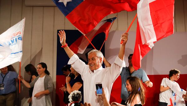 Sebastián Piñera, candidato a la presidencia y exmandatario (2010-2014) chileno - Sputnik Mundo