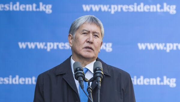 Almazbek Atambáev, presidente saliente de Kirguistán - Sputnik Mundo
