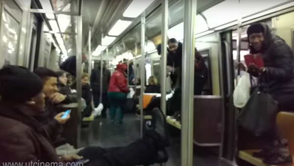 Rata en el metro de Nueva York - Sputnik Mundo