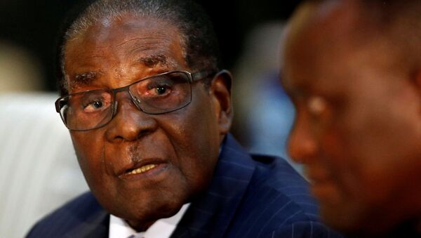 Robert Mugabe, el presidente de Zimbabue - Sputnik Mundo