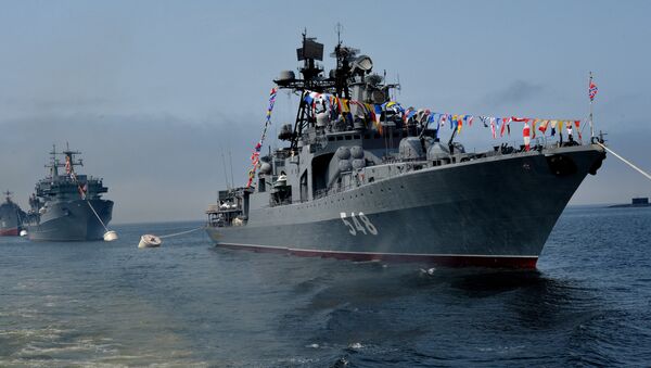El buque ruso (imagen referencial) - Sputnik Mundo