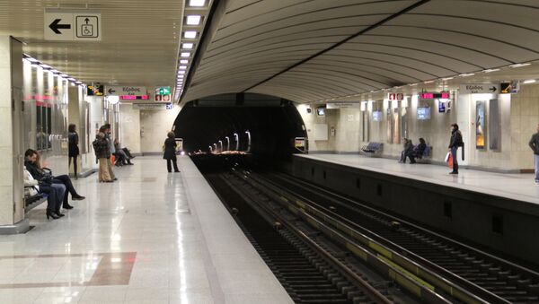 El metro de Atenas, Grecia - Sputnik Mundo