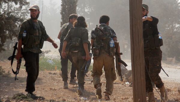 Combatientes de Frente al Nusra (archivo) - Sputnik Mundo