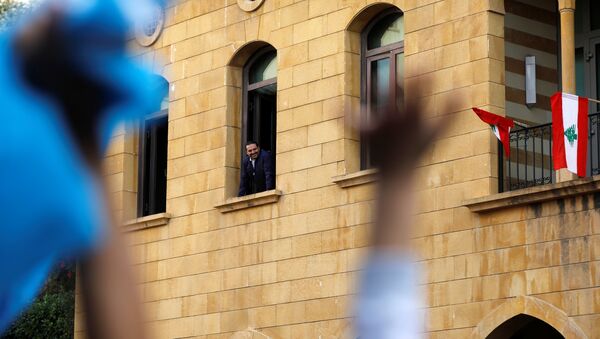 Saad Hariri, primer ministro del Líbano, en su casa en Líbano - Sputnik Mundo