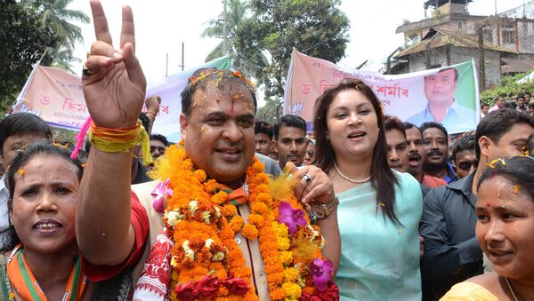 El ministro indio de Sanidad del estado indio de Assam, Himanta Biswa Sarma - Sputnik Mundo