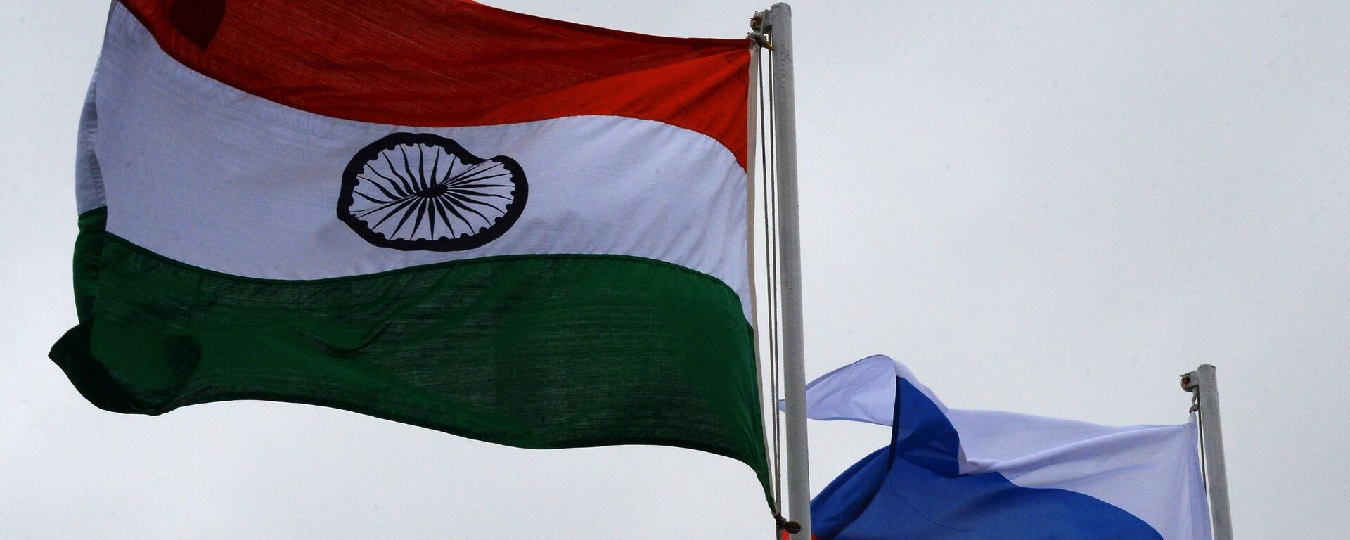 Las banderas de la India y Rusia - Sputnik Mundo, 1920, 31.03.2022