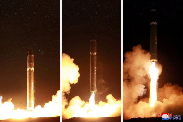 Sin censura: así fue el lanzamiento del misil balístico intercontinental de Corea del Norte - Sputnik Mundo