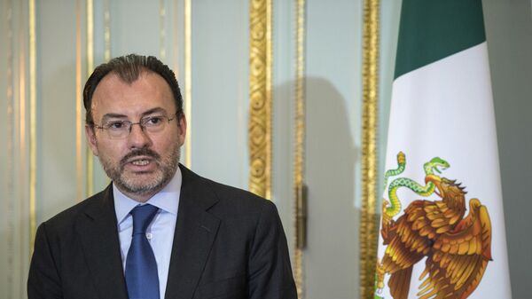 Luis Videgaray, el canciller de México - Sputnik Mundo