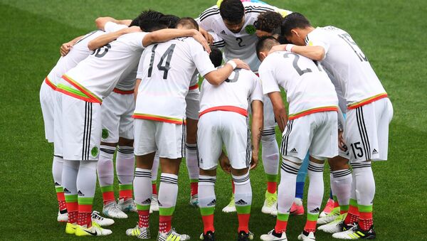 La selección mexicana de fútbol (archivo) - Sputnik Mundo