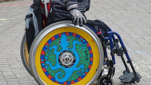 Una persona discapacitada (archivo) - Sputnik Mundo