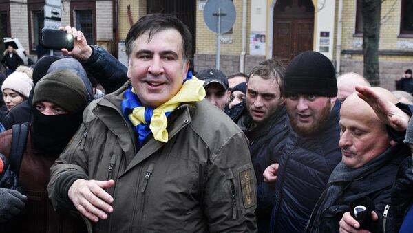 Mijaíl Saakashvili, expresidente de Georgia y exgobernador de la región ucraniana de Odesa - Sputnik Mundo
