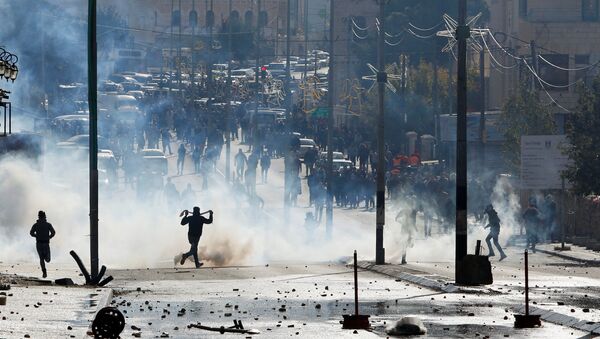 Disturbios en Belén, Cisjordania - Sputnik Mundo