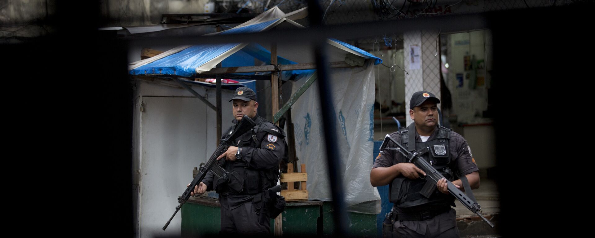 Policía militar brasileña en la favela Rocinha de Río de Janeiro - Sputnik Mundo, 1920, 18.06.2021