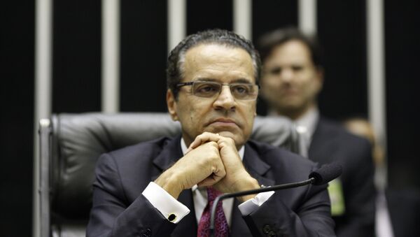 Henrique Eduardo Alves, exministro de Turismo de los gobiernos de Michel Temer y Dilma Rousseff - Sputnik Mundo