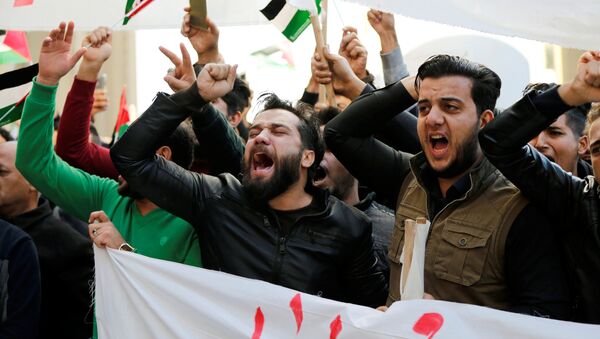 Protestas en Irak por la decisión de Donald Trump sobre Jerusalén - Sputnik Mundo