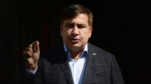 El expresidente de Georgia Mijaíl Saakashvili  - Sputnik Mundo