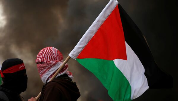 Protestas en la Franja de Gaza - Sputnik Mundo