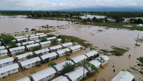 Inundación en Filipinas causada por la ormenta Urduja - Sputnik Mundo