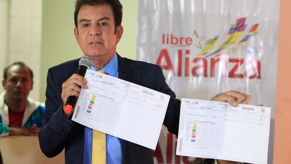 Salvador Nasralla, candidato presidencial del partido Alianza de Oposición de Honduras - Sputnik Mundo