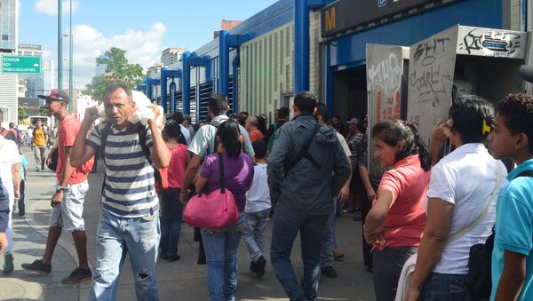Consecuencias del apagón en Caracas, Venezuela - Sputnik Mundo
