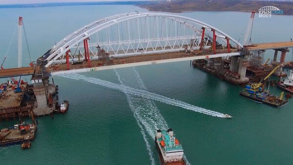 Puente de Crimea - Sputnik Mundo