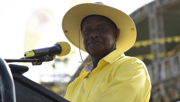 Yoweri Museveni, presidente de Uganda - Sputnik Mundo