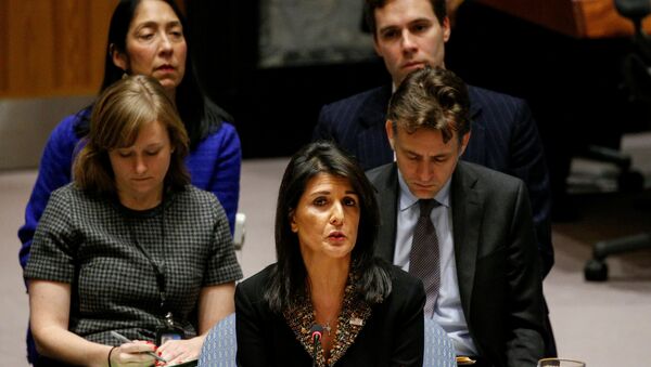 Nikki Haley, la embajadora permanente de EEUU ante la ONU - Sputnik Mundo
