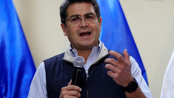 Juan Orlando Hernández, candidato a la presidencia de Honduras - Sputnik Mundo