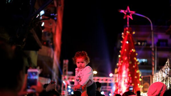 Celebración de la Navidad de Siria (imagen referencial) - Sputnik Mundo