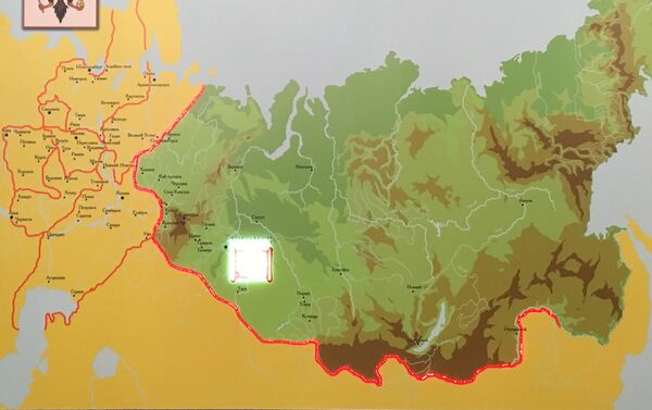 El mapa de Rusia a inicios del siglo XVIII. Todo el territorio en verde, desde Siberia hasta el océano Pacífico, fue asignado a una sola provincia, gestionada por un solo gobernador - Sputnik Mundo